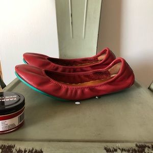 Tieks size 9 cardinal red